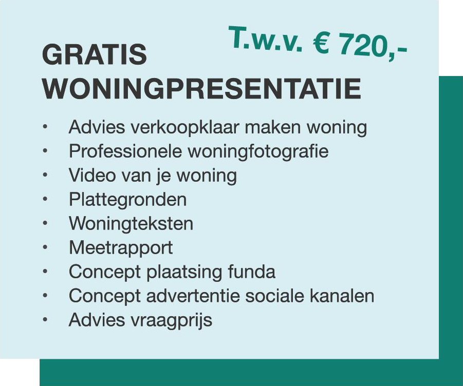 Gratis woningpresentatie